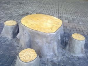 假山假樹雕塑