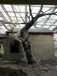 假山假樹雕塑