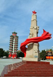 紅色革命雕塑