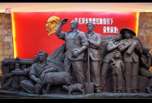 紅色革命雕塑