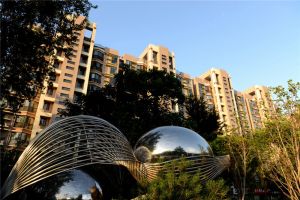 不銹鋼園林景觀雕塑