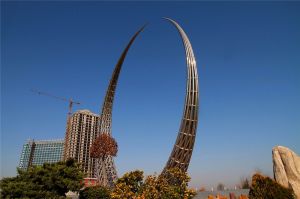 不銹鋼園林景觀雕塑