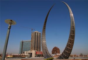 不銹鋼園林景觀雕塑