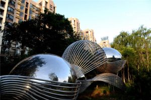 不銹鋼園林景觀雕塑