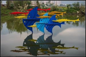 不銹鋼園林景觀雕塑