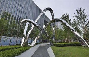 不銹鋼園林景觀雕塑