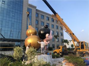 南寧市葫蘆娃藥業集團雕塑