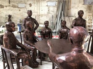 賀州市昭平縣黃姚古鎮人物雕塑
