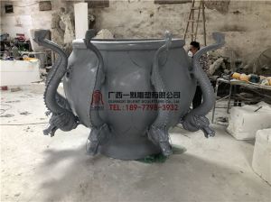 梧州市炳蔚塔恩義泉水缸雕塑