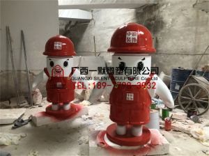 廣西中庭裝飾卡通雕塑