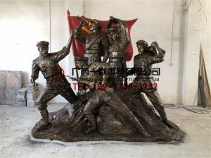 來賓象州人民英雄紀念碑雕塑